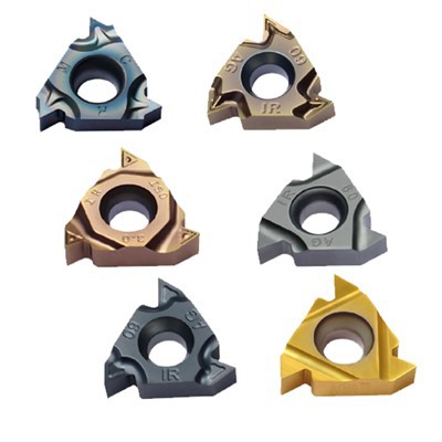 11IR / NR 16IR / NR 22IR / NR Insertos de rosqueamento interno de carboneto de tungstênio