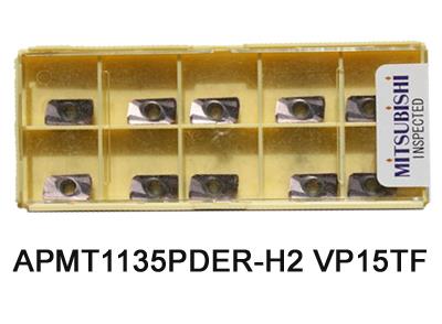 Insertos de fresamento de metal duro APMT1135PDER-H2 VP15TF