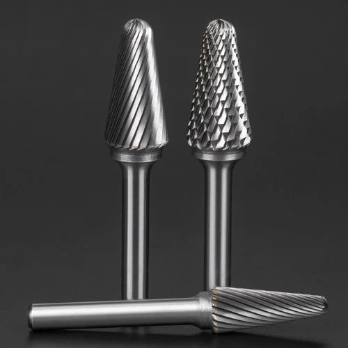 Tipo L Cone Dome Forma Ferramentas de corte de metal duro para polimento de madeira